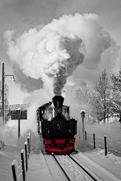 Ancienne écluse en hiver par mario proeter