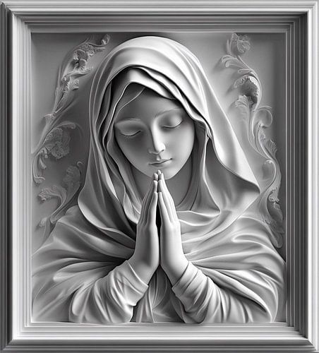 Madonna in marble