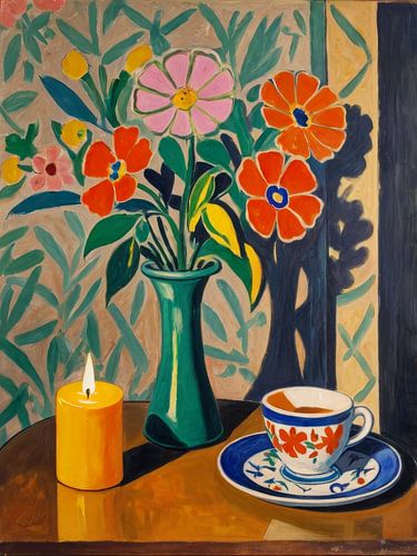 Tasse Tee Stil Henri Matisse