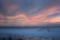 Westkapelle zonsondergang van Ingrid Van Damme fotografie thumbnail