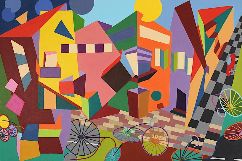 Bicycle race by Bettina Eß