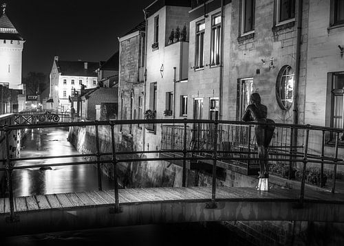 Valkenburg aan de Geul zwart / wit