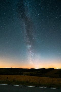 A summer night in the Belgian Ardennes by Zeb van Drie