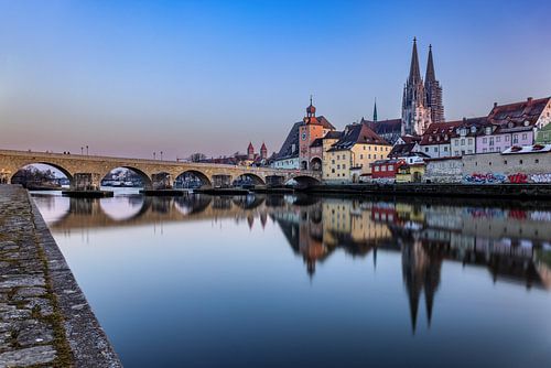 Regensburg am Abend