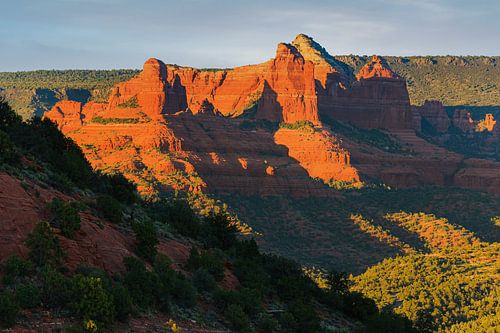 Gebergte rondom Sedona, Arizona