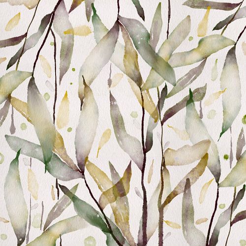 Leaves by annemiek art
