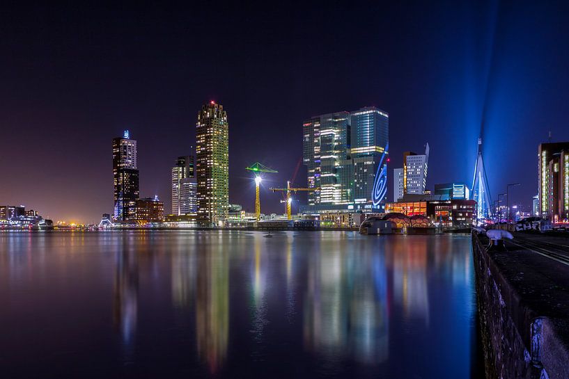 Rotterdam by Night par Marcel Moonen @ MMC Artworks