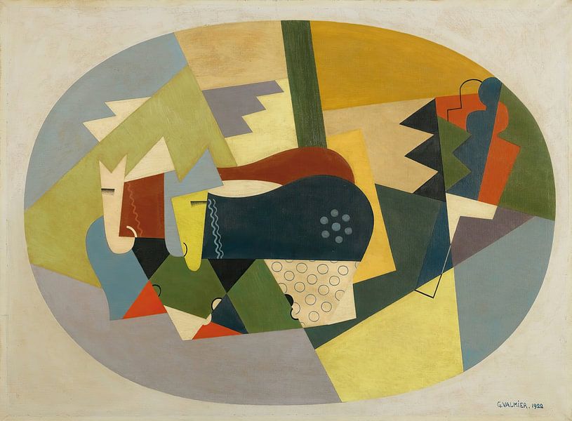 Die Ochsen In Den Bergen (1922) von Georges Valmier von Peter Balan