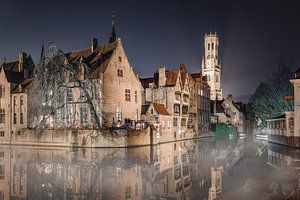 Brügge - Rozenhoedkaai - Nachtfotografie