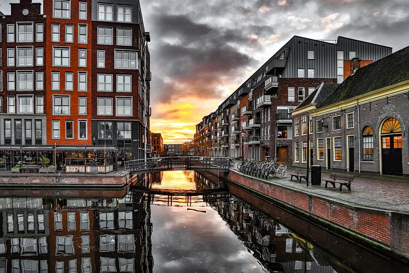 Sunrise above Alkmaar Netherlands par jaapFoto