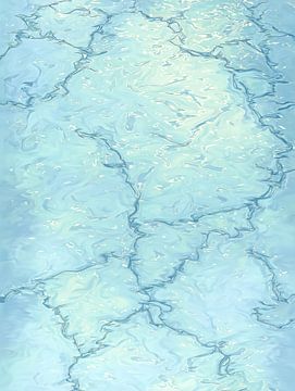 Mouvement doux de l'eau