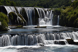 rafts bij Štrbački buk 1