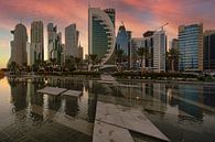 Doha skyline in west bay area namiddag shot genomen van het Sheraton park van Mohamed Abdelrazek thumbnail