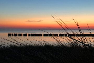 Rügen Dranske Sonnenuntergang sur Martina Dormann