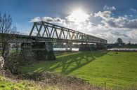 Railway bridge over the Maas near Mook and Katwijk by Patrick Verhoef thumbnail