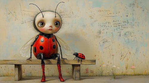 Waiting for the friend.