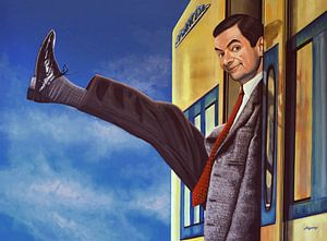 Mister Bean Painting sur Paul Meijering