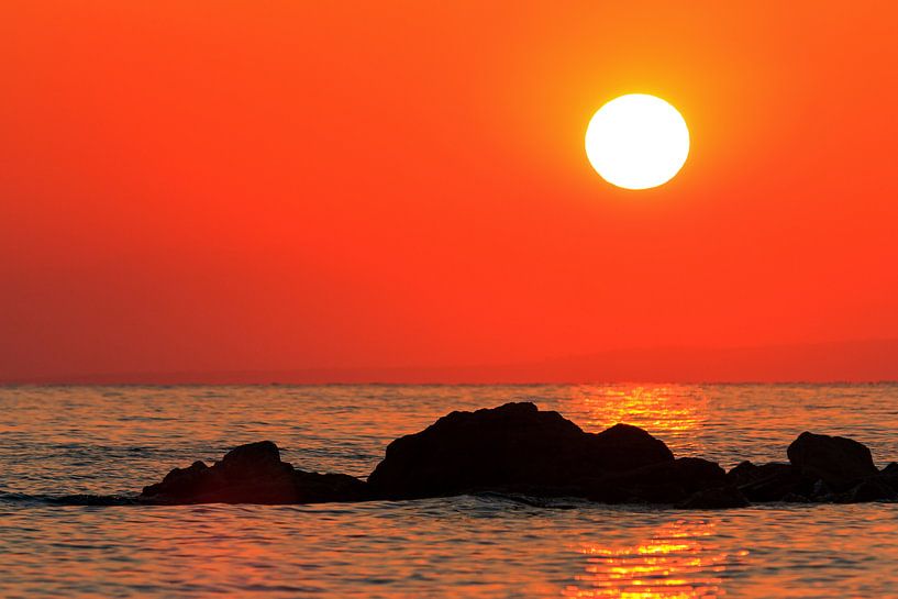 Zakynthos zonsopgang van Dennis van de Water