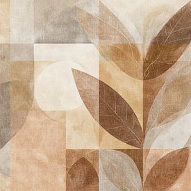 Tons de terre | Couches de feuilles sur La collection ARTEO