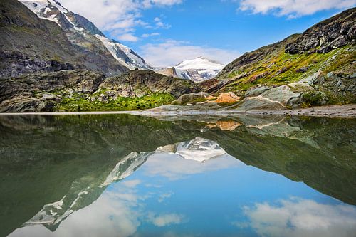 Pasterzengletsjer in Hohe Tauern National Park in de Alpen in Oostenrijk