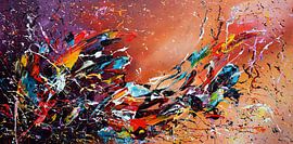 Neue Galaxie von Gena Theheartofart