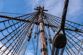 Segeltakelung der De Batavia von Brian Morgan