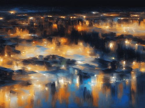 Die Promenade bei Nacht