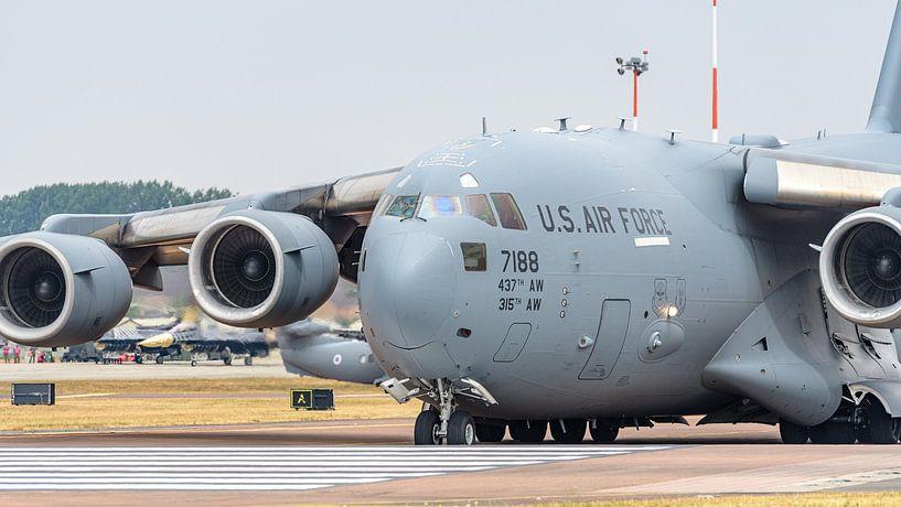 U.S. Air Force Boeing C-17 Globemaster III. by Jaap van den Berg