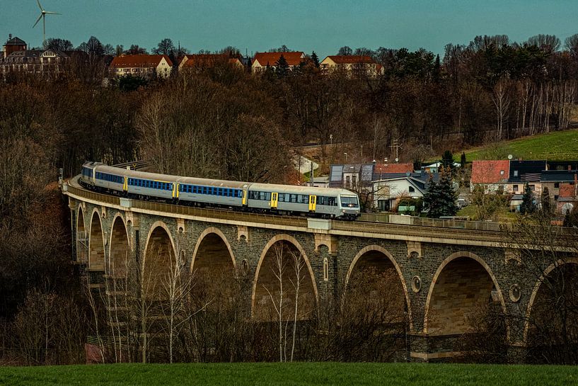 Eisenbahn in Chemnitz von Johnny Flash