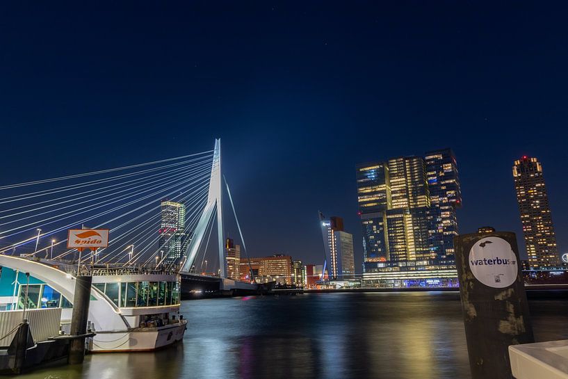 Erasmusbrug Rotterdam van Bernouw Fotografie