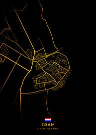 Edam Stadtplan von Kenda Maruyama