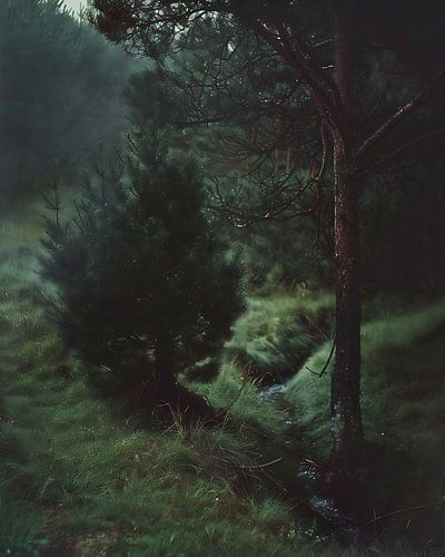 Enjoy the peace and quiet of the forest in summer