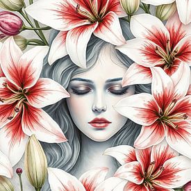 Liliana floral von Liona Toussaint