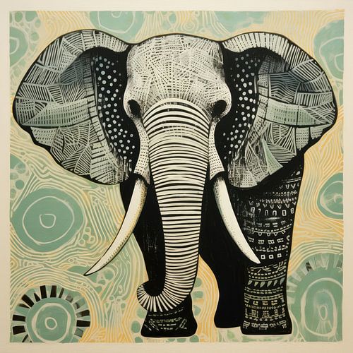 Whimsy Folk Grote Olifant