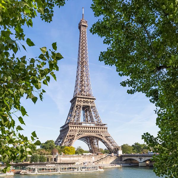 PARIS Eiffelturm & Seine von Melanie Viola