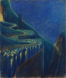 Mikalojus Konstantinas Čiurlionis – Begräbnissinfonie VI (Zyklus von 7), 1903 von Atelier Liesjes