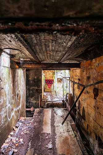 Urban fotografie verlaten papierfabriek