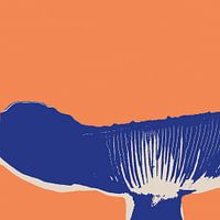 Kinoko - Graphic print mushroom pop art