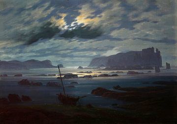 Nordsee im Mondschein, Caspar David Friedrich - ca. 1823