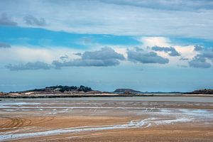De baai van St Jacut de la Mer-Bretagne - Frankrijk