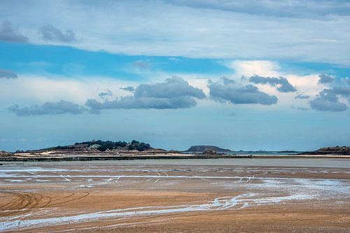 De baai van St Jacut de la Mer-Bretagne - Frankrijk