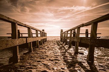 Kijken naar de Ijsselmeer van Tina Linssen