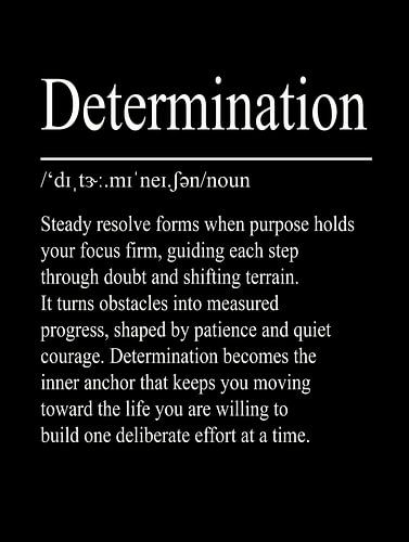 Determination Definition – Black