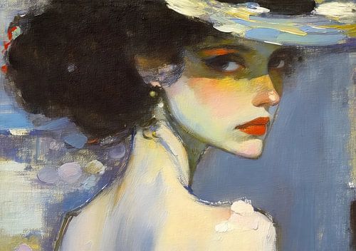 Hoofddeksel | Vrouw Blauw