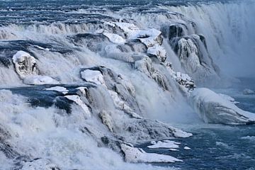 Wasserfall Gulfoss von Antwan Janssen