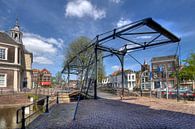 Ophaalbrug in Schiedam van Jan Kranendonk thumbnail
