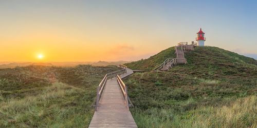 Morgens beim Quermarkenfeuer Norddorf auf Amrum
