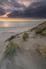 Sunset at Rockanje by Jan Koppelaar Fotografie