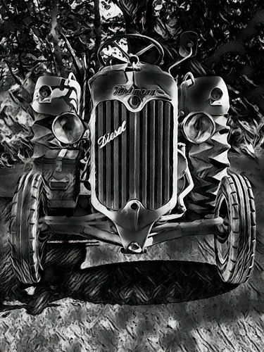 Tracteur Hürliman Smoke style s/w