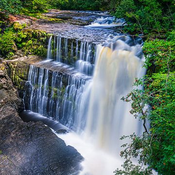 Waterfall Country Walks, Brecon Beacons Nationaal Park, Wales